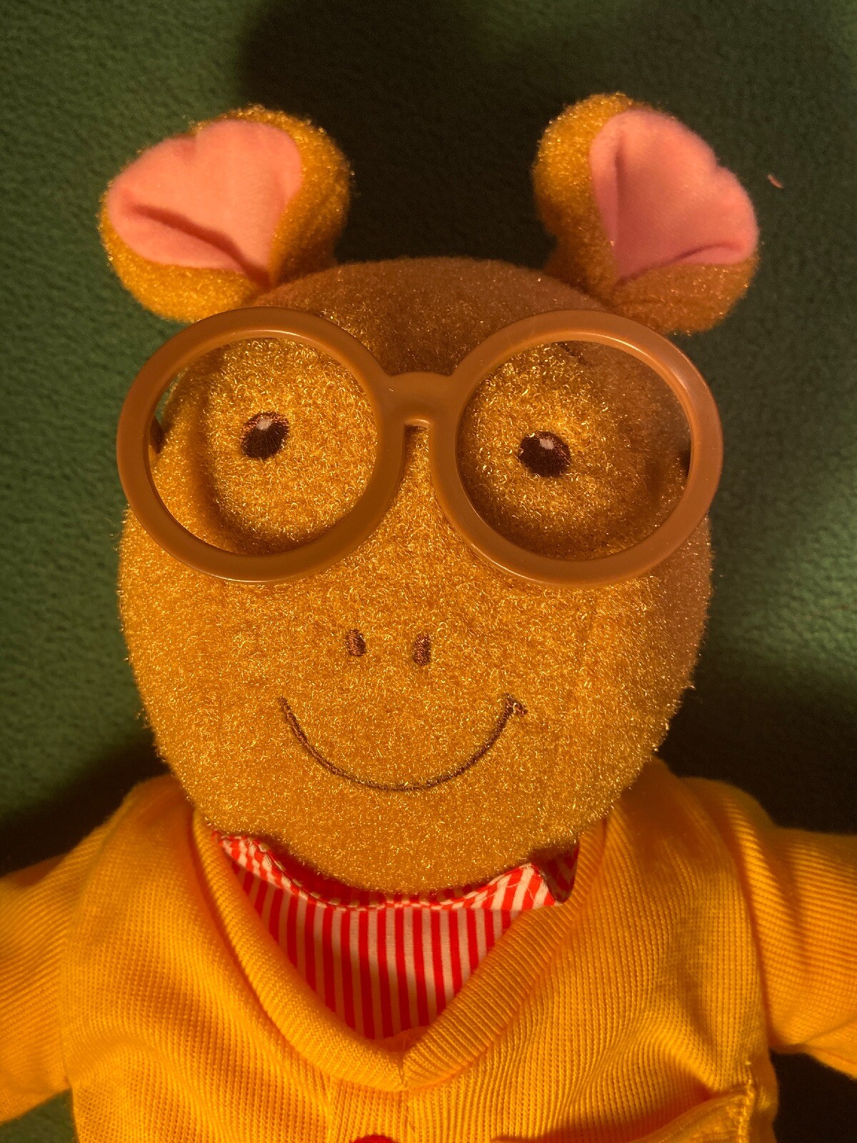 1996 Playskool Vintage Talking Arthur Plush Toy Doll 18&Prime; Tall. Unsure If Works.