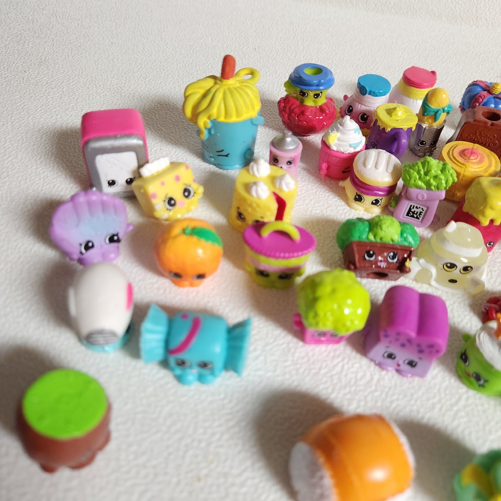 Bag of Mini Shopkins mixed Lot of 50 selections from different Seasons