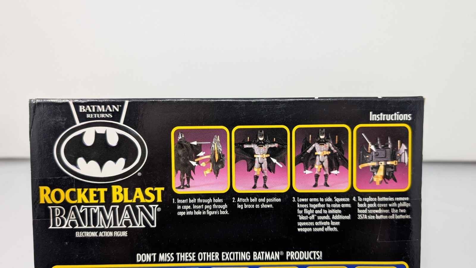 Batman Returns Rocket Blast Batman (See Photos)