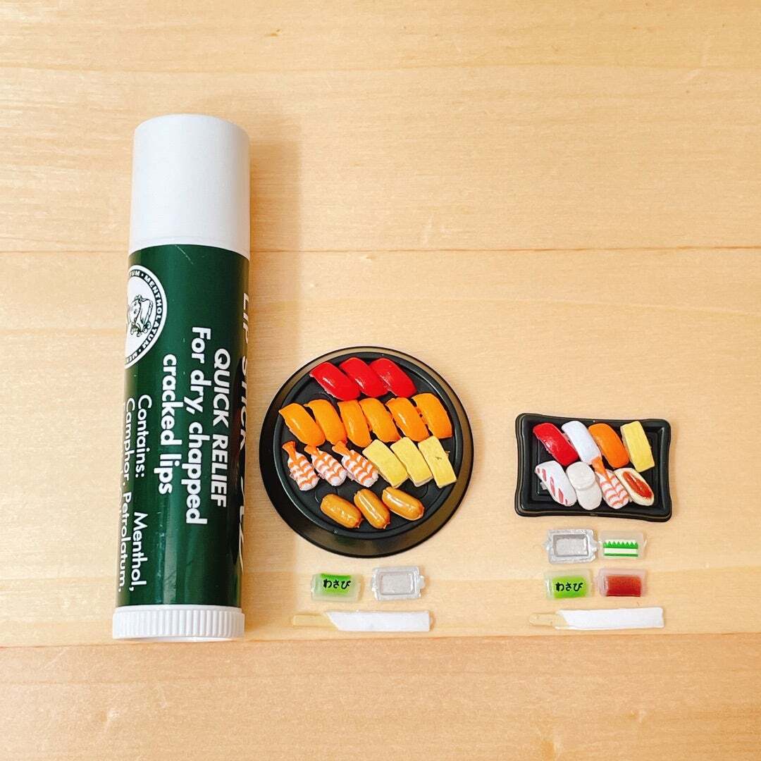 Random 1/12 Scale Sushi Diorama Prop Food 6&Prime; Action Figure Dollhouse Accessory