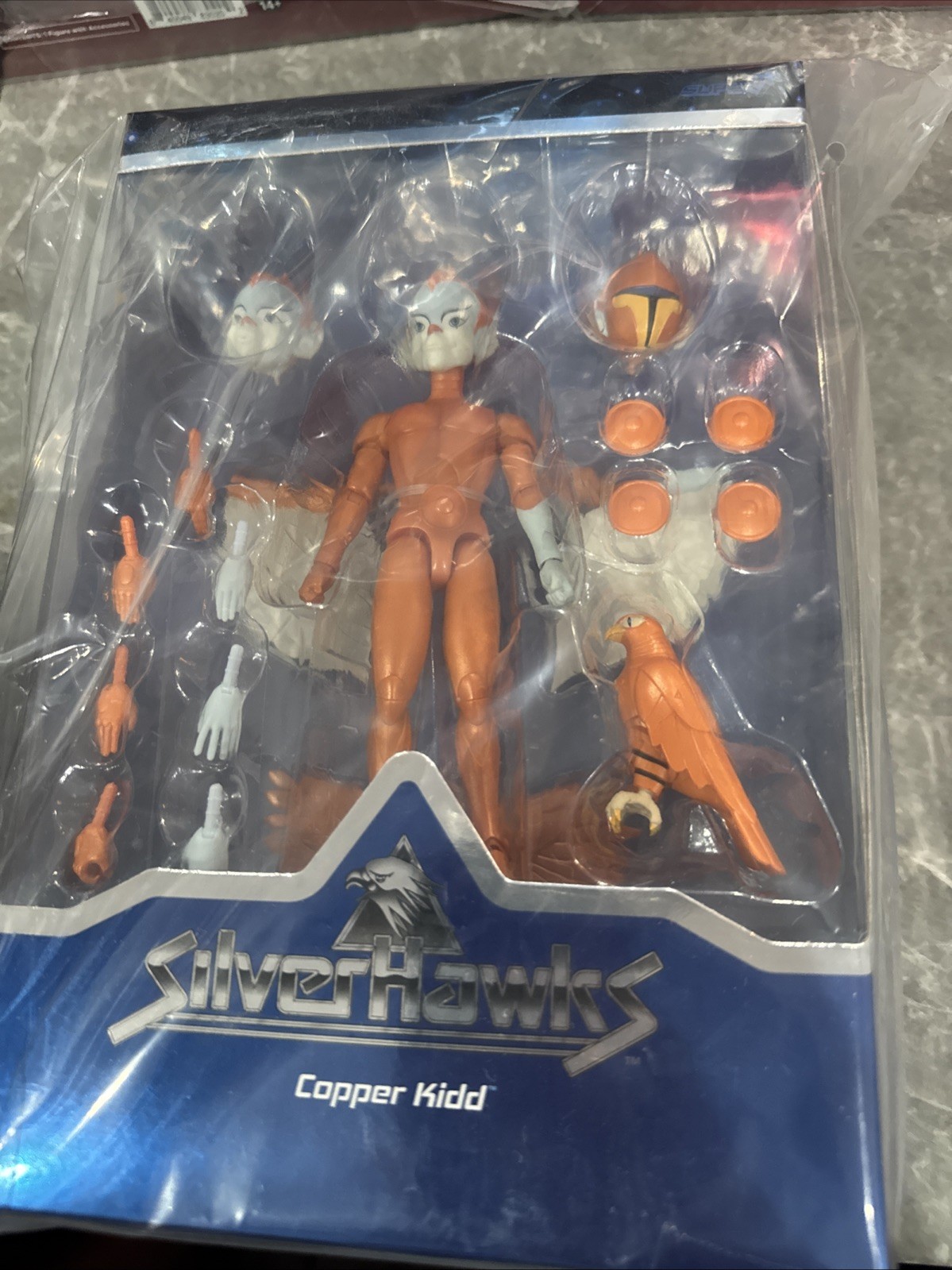 ULTIMATES! SilverHawks Copper Kidd – 7&Prime; SilverHawks Action Figure with Access…