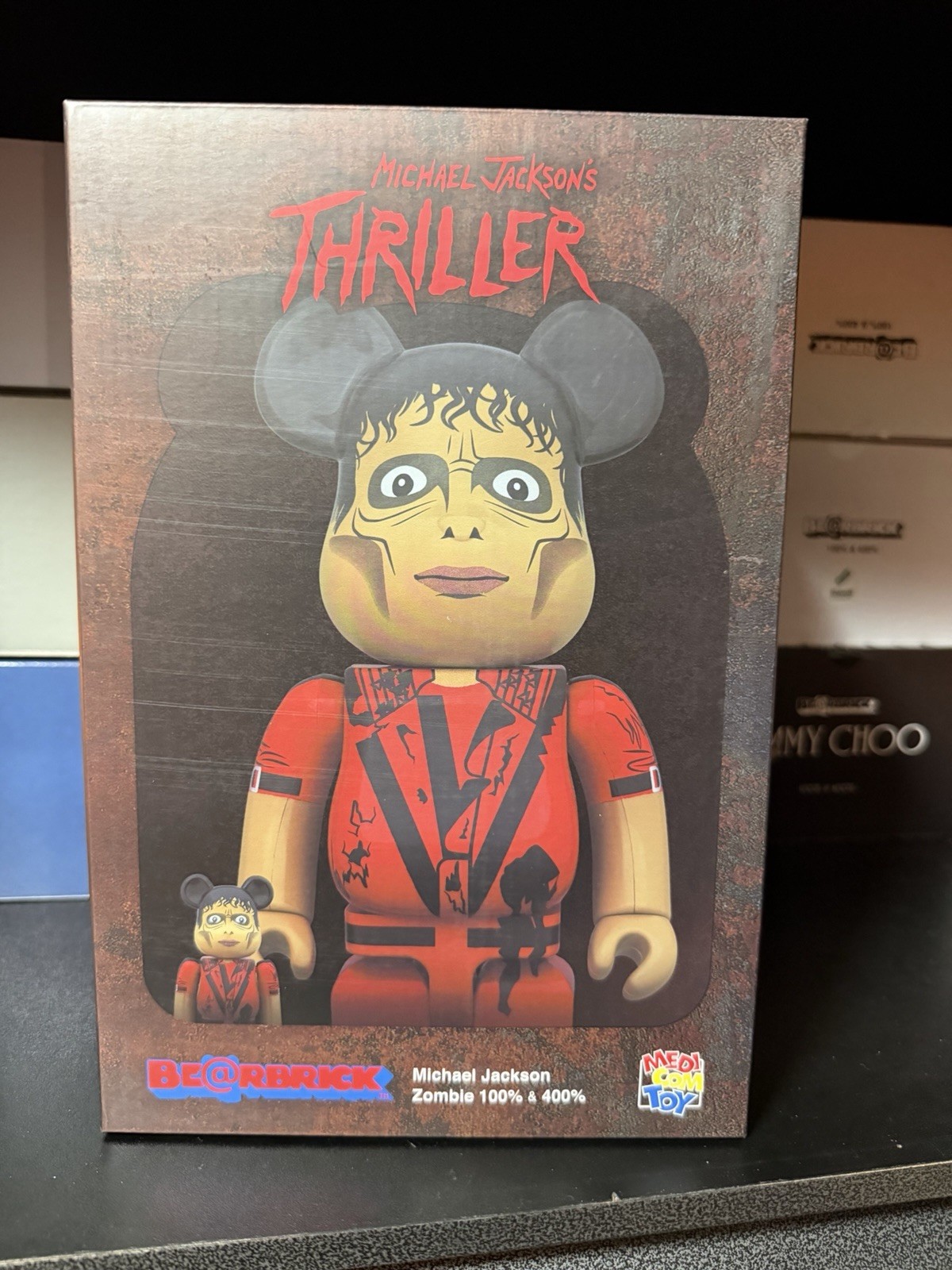 Bearbrick Michael Jackson Zombie 100% & 400% Set