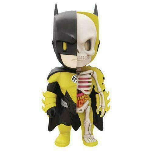MIGHTY JAXX Batman Yellow Lantern XXray 4 Inch Vinyl Figure
