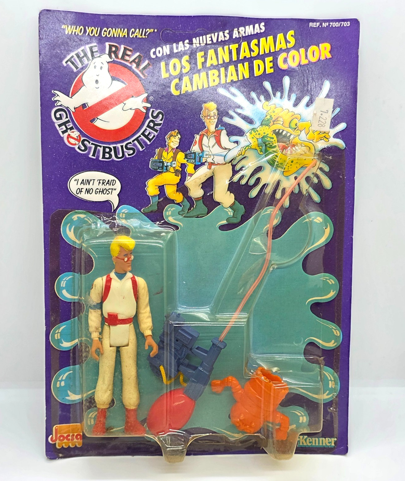 VTG The Real Ghostbusters Egon Spengler JOCSA / KENNER 1992 sealed ARGENTINA