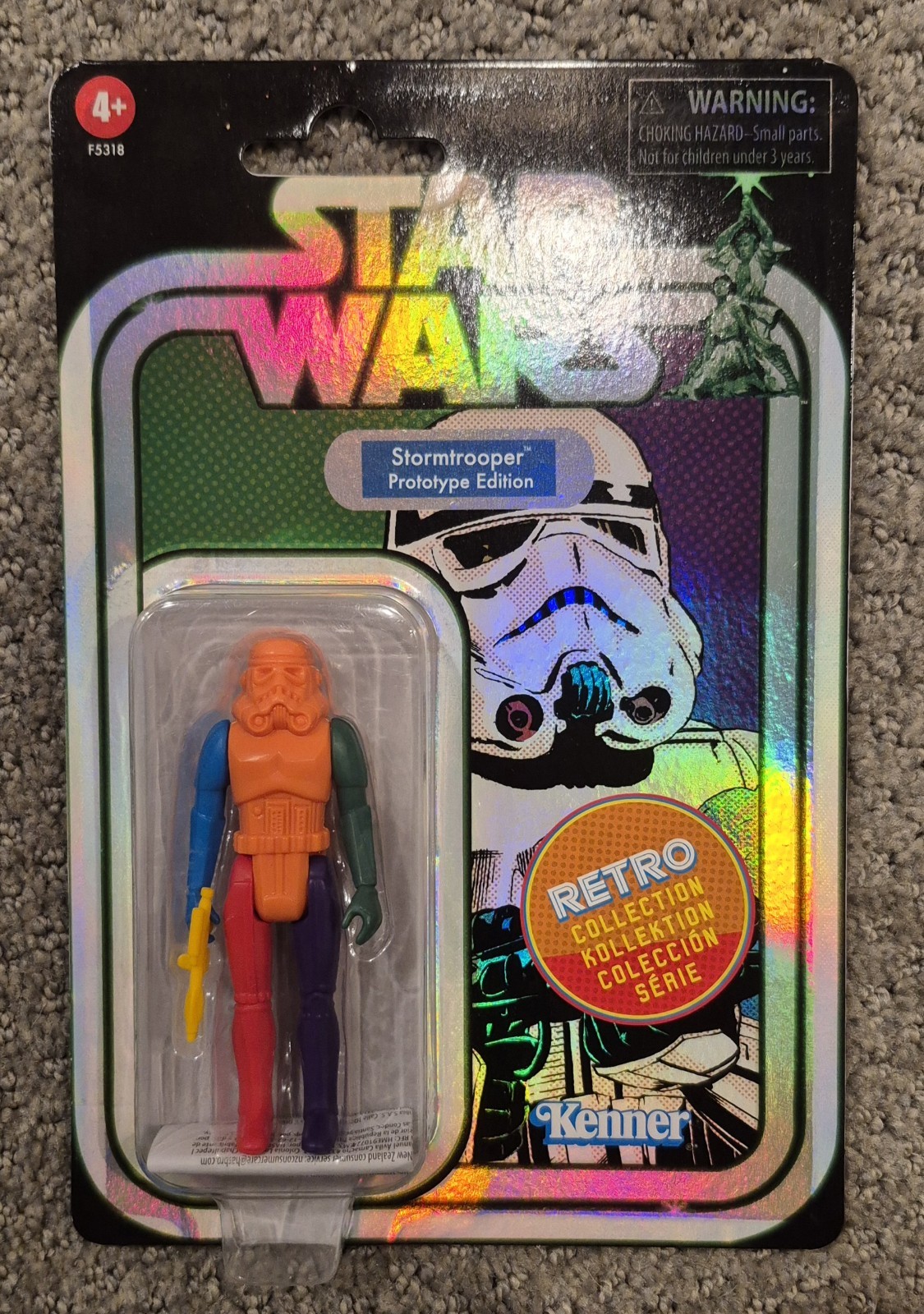 Star Wars Retro Collection Stormtrooper Prototype Set Of 6 Colors!