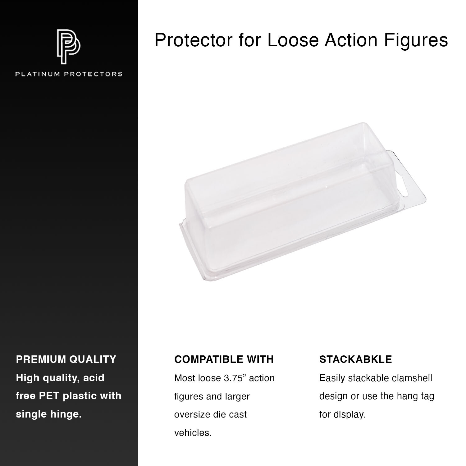 Action Figure Clamshell Case for Loose 3.75&Prime; Vintage, New GI Joe or Star Wars