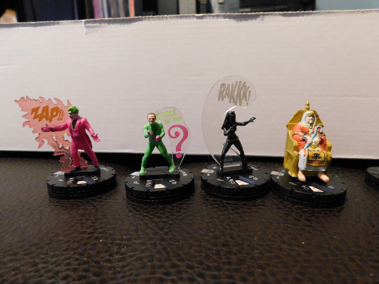 DC Comic Book Figures gaming Heroclix Batman66/Mobile RPG Lot of 23 Gravity Feed