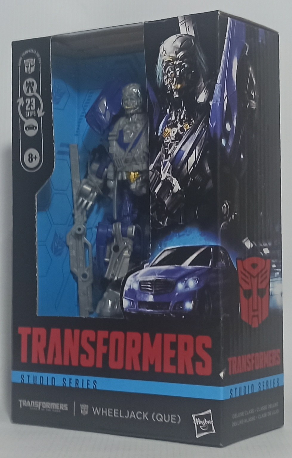 HASBRO 2025 TRANSFORMERS STUDIO SERIES DOTM WHEELJACK QUE DELUXE CLASS MISB