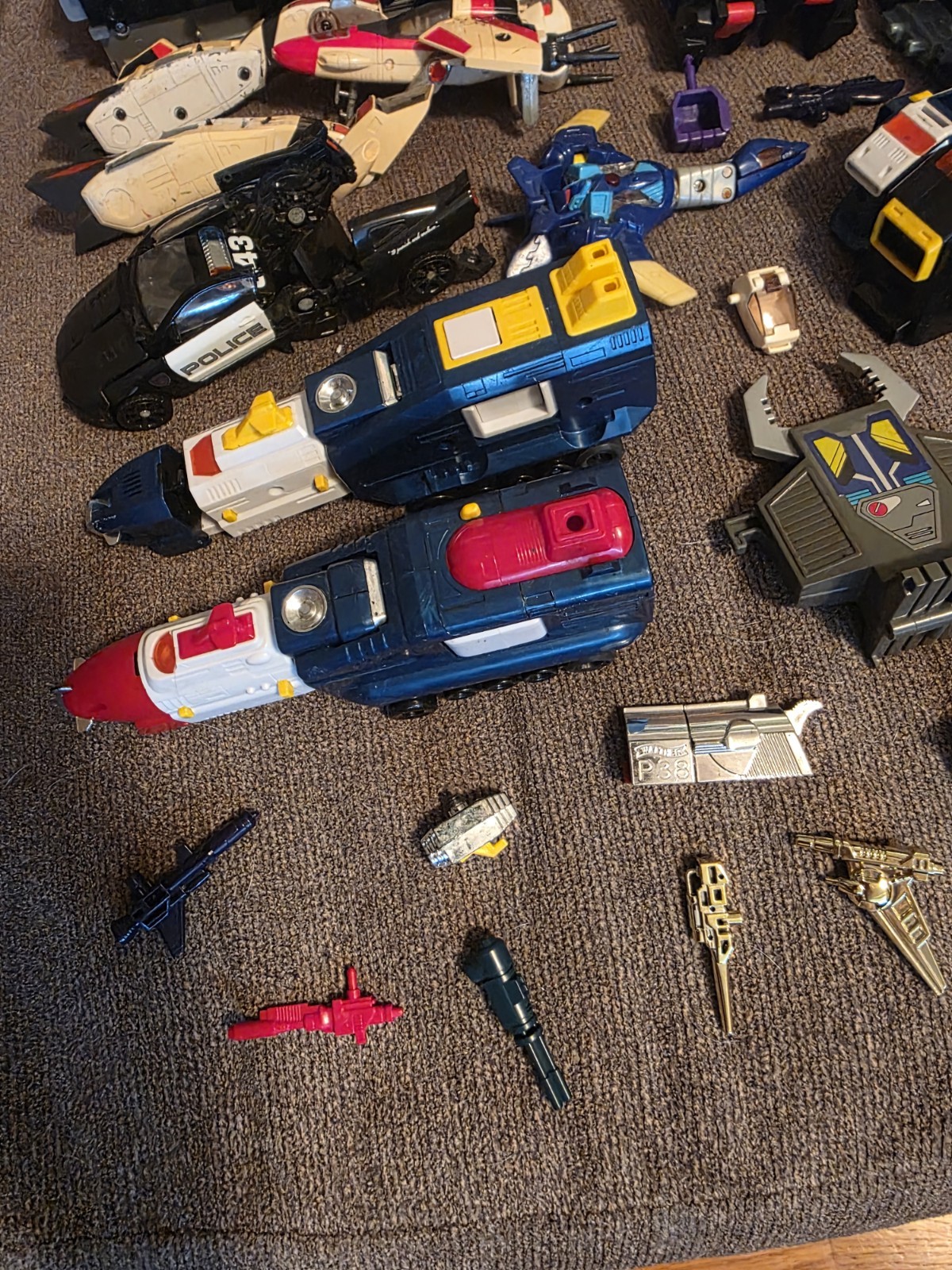 Vintage Transformers Lot Pieces And Weapons None Are Complete NO RETURNS