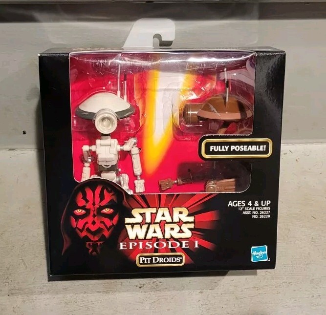 NEW! Star Wars Episode I PIT DROIDS 12&Prime; Scale Figures (Hasbro, 1998) A6