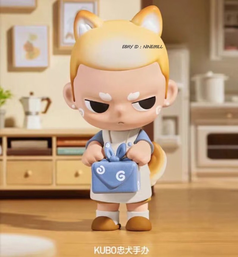 MEOW Studio KUBO Space Yellow-Loyal dog Model Statue Tidal Current