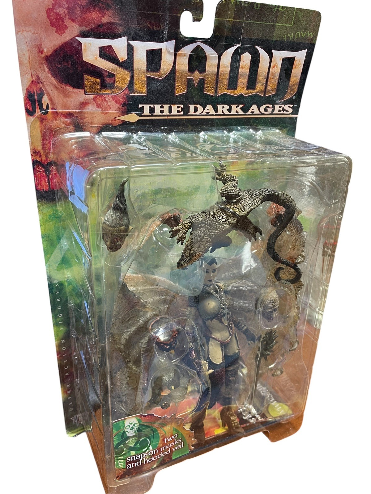 Spawn The Dark Ages 14 The Necromancer McFarlane Toys 6&Prime; Action Figure 1999