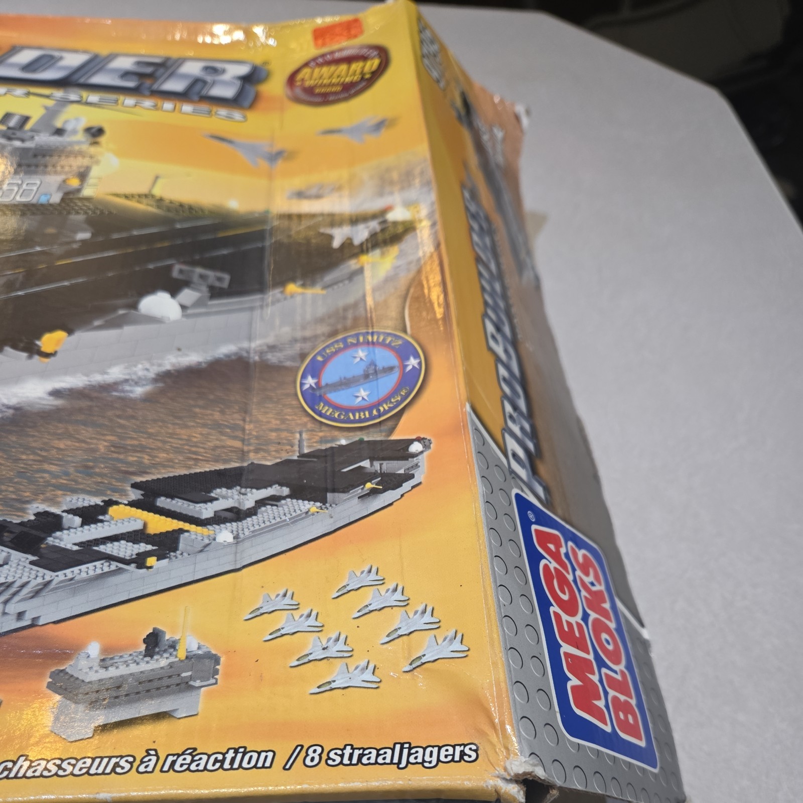 Mega Bloks Pro Builder USS Nimitz #9795 2004