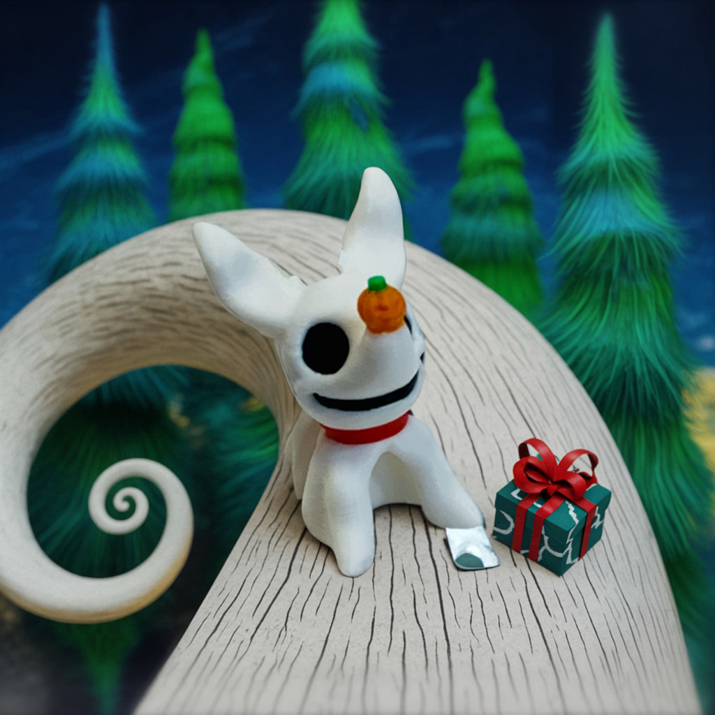 Nightmare Before Christmas Flexi 3D Printed Articulated Halloween Figures Pack