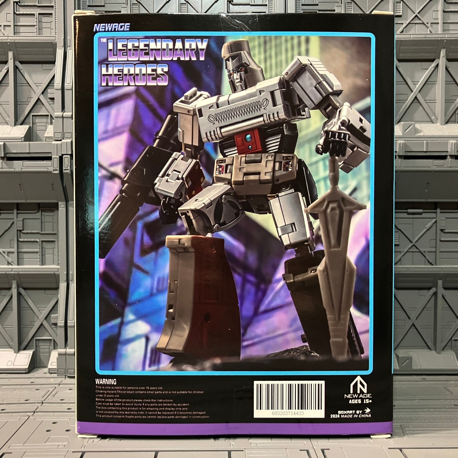 NewAge S-01EX Romulus, Toy version Megatron