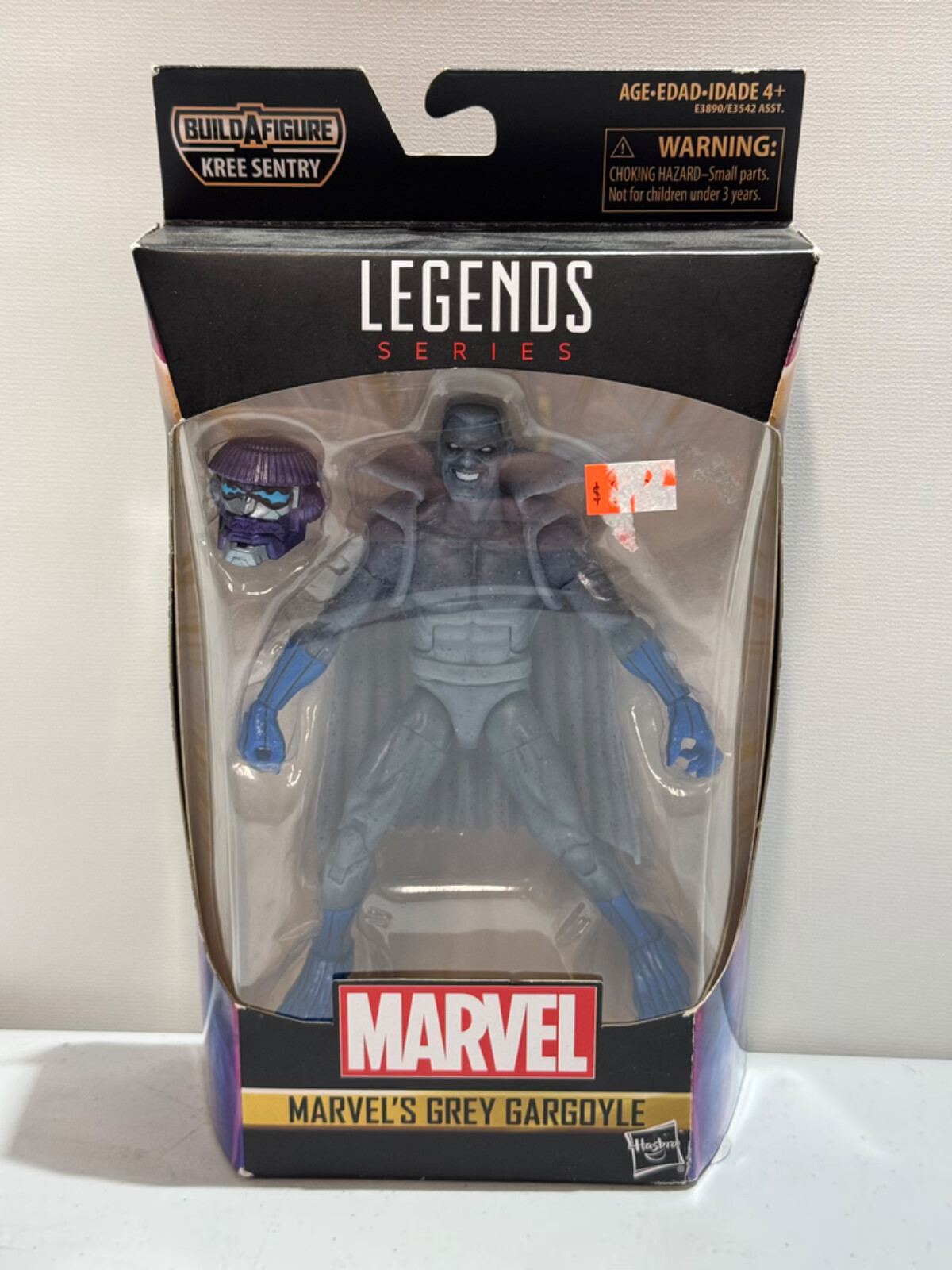 MARVEL LEGENDS 2018 MARVEL’S GREY GARGOYLE 6” HASBRO ACTION FIGURE W/ BAF NEW