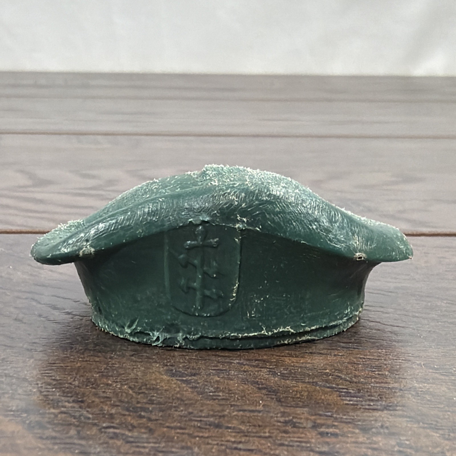 Vintage Stony Smith Marx Green Beret Hat With Some Wear