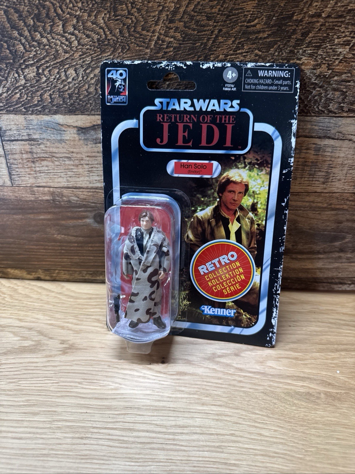 2023 Star Wars Retro Collection Return of the Jedi Han Solo Endor