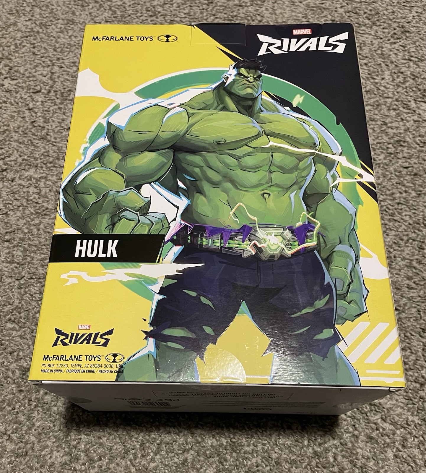 Marvel Rivals Gamer Verse McFarlane Variant New In Box Grey The Hulk 1:6 Statue