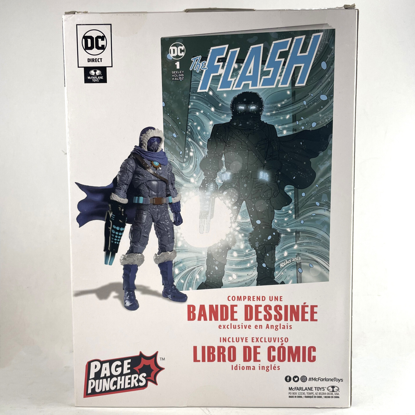 McFarlane Toys DC Multiverse Captain Cold The Flash Comic Action Figure Gift