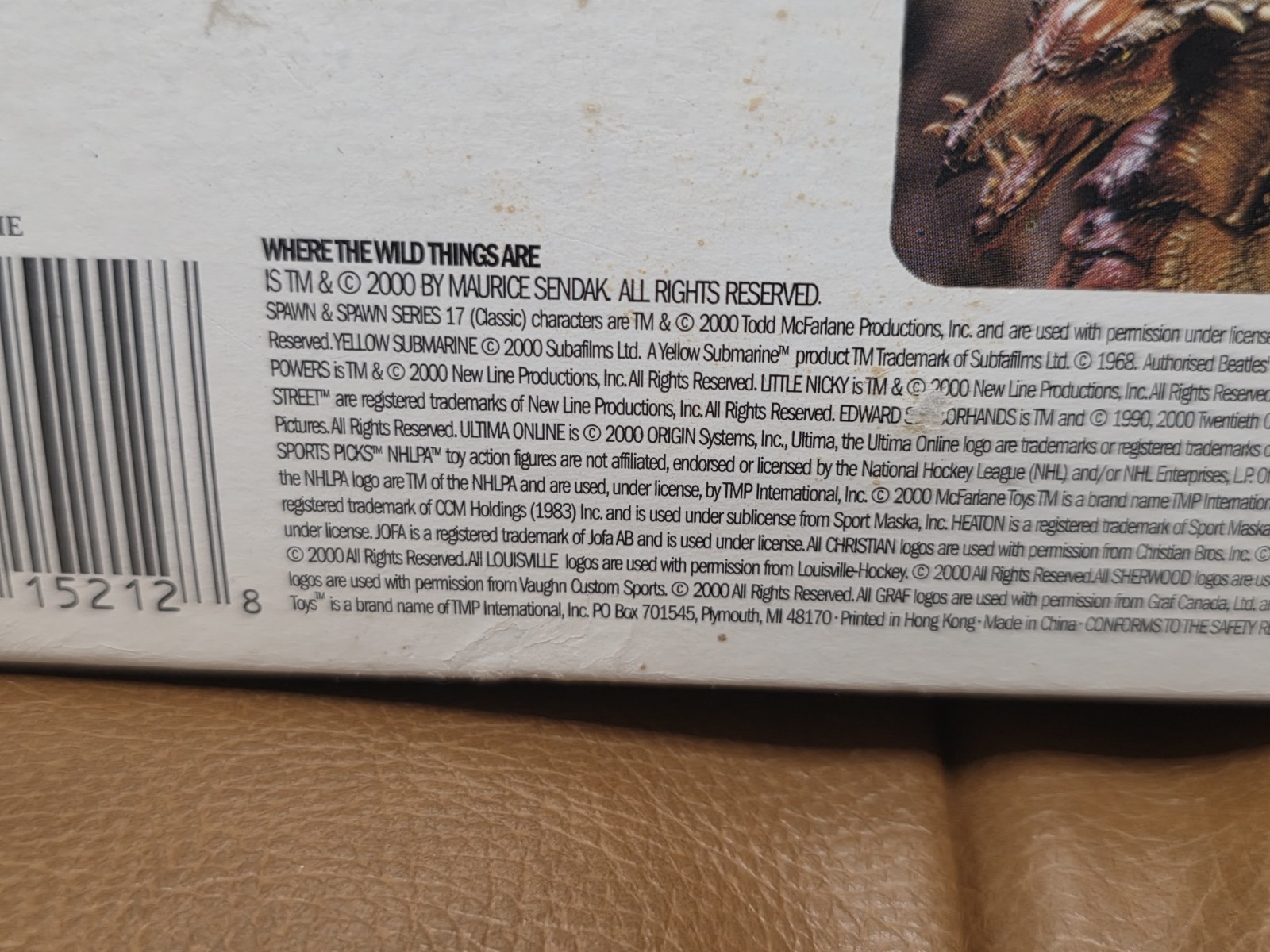 McFarlane Where The Wild Things Are Moishe Figure (2000) – Unopen Box