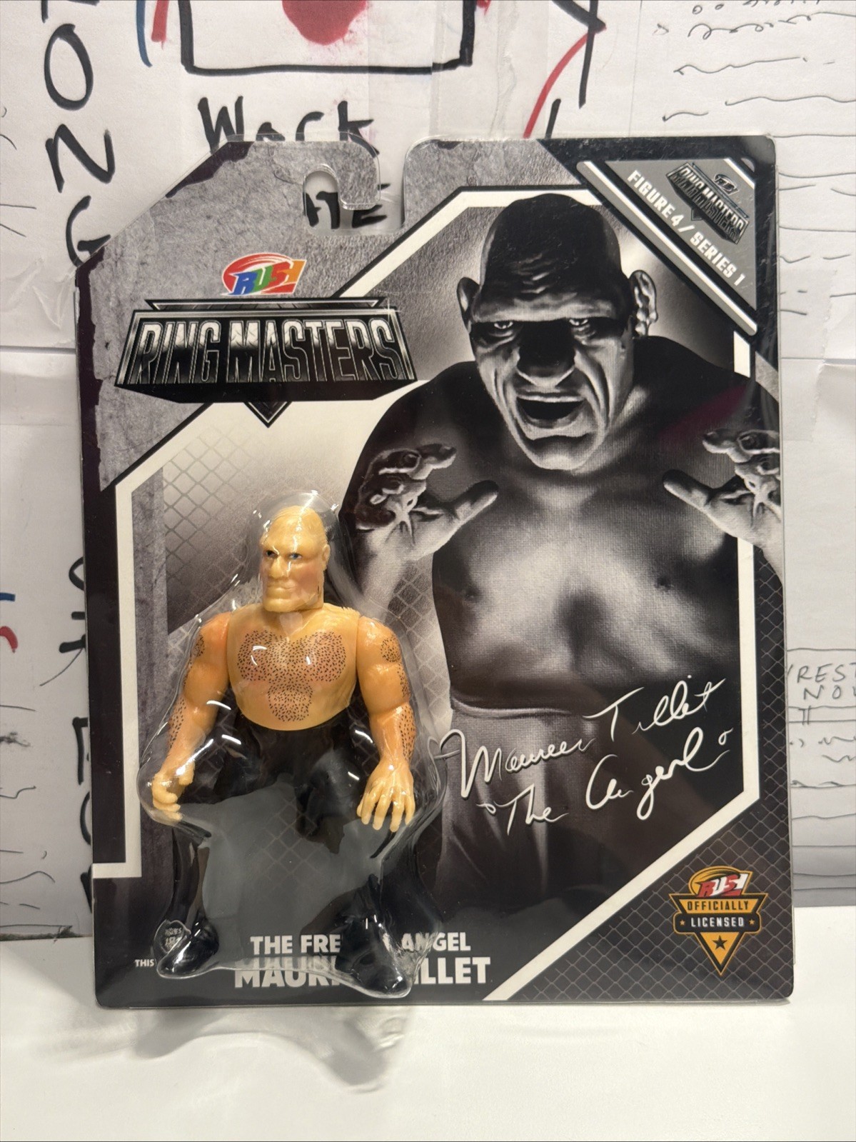 Rush The French Angel Maurice Tillet Collectibles Ringmasters Wrestling Figure