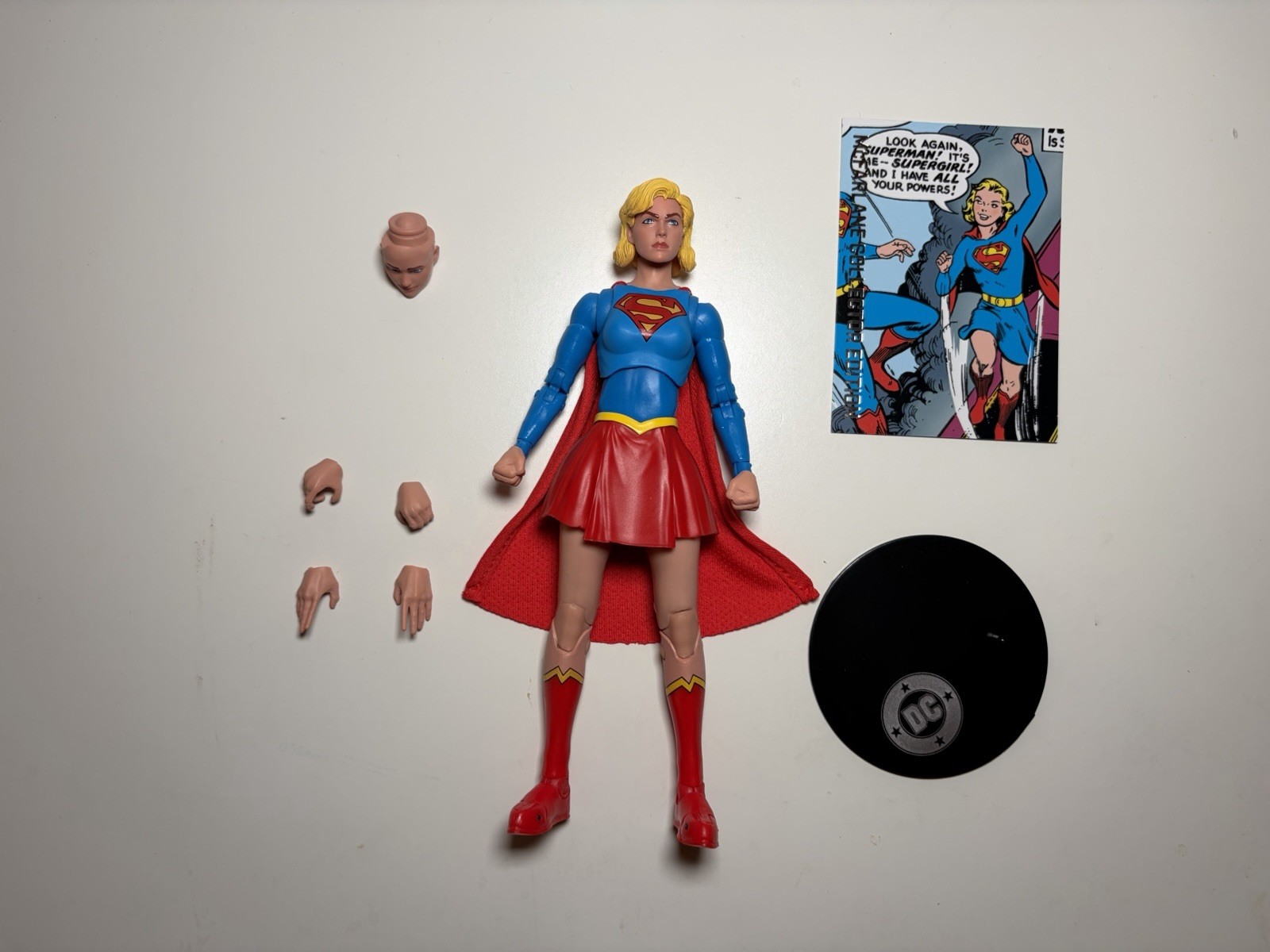McFarlane DC Multiverse Collector Edition Supergirl (customized – READ)