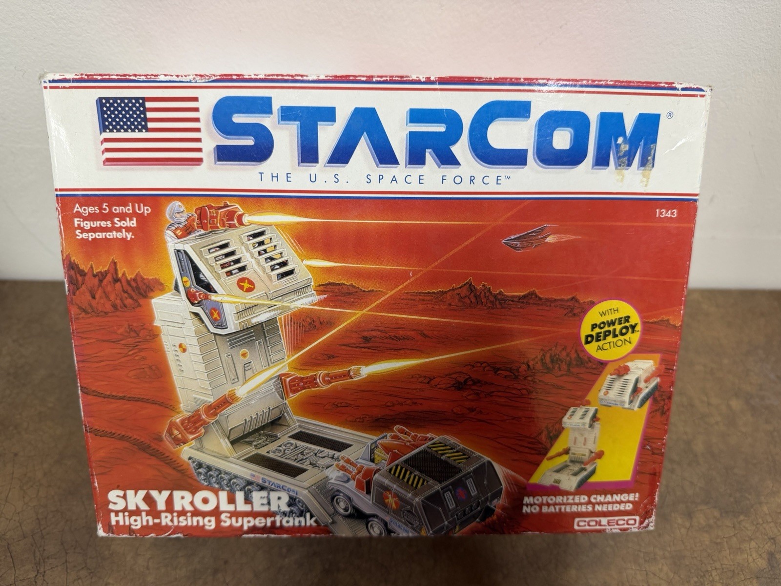 STARCOM 1986 SKYROLLER Unused coleco mattel NRFB New U.S. Space Force