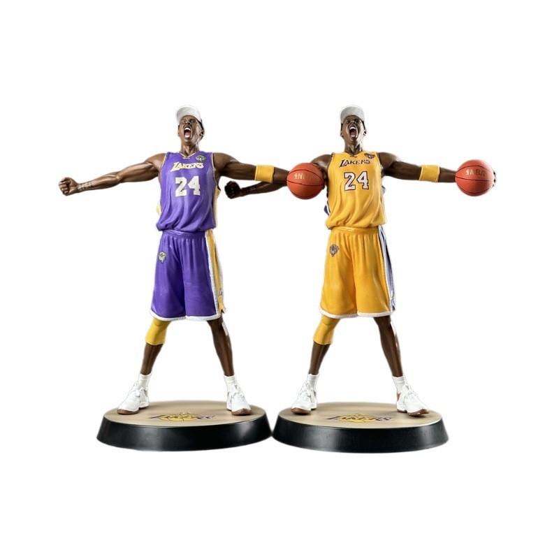 NBA Star Roar Kobe Figure Statue Commemorative Model Boxed 13in New