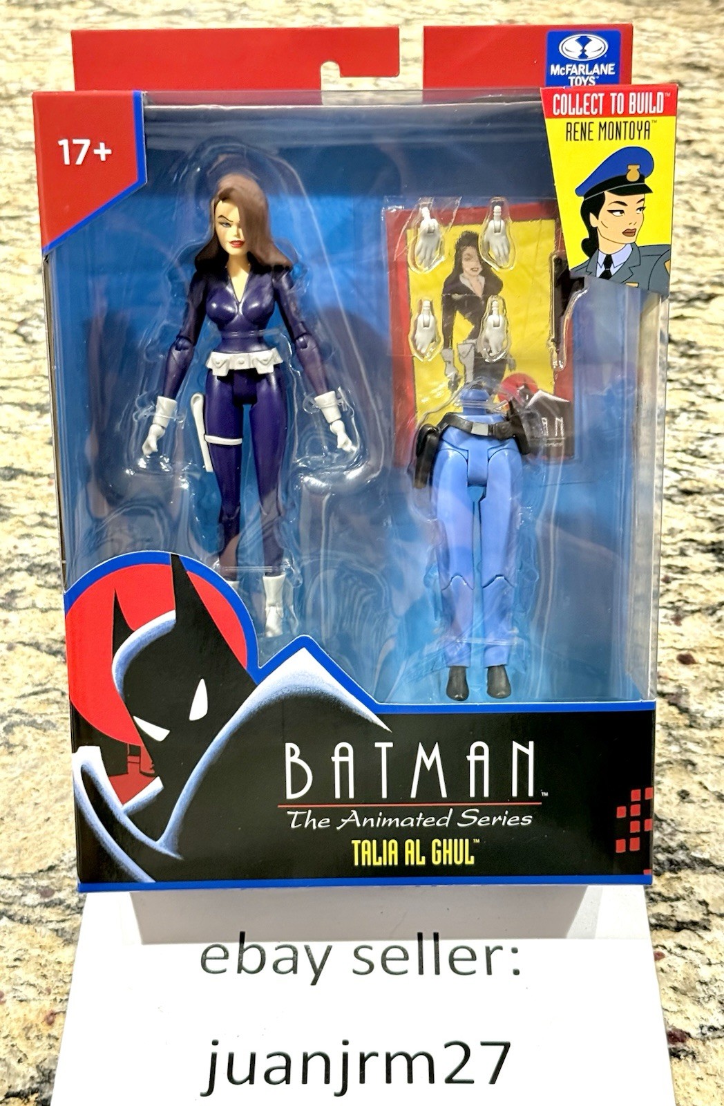 McFarlane DC Batman BTAS Ventriloquist Robin Talia Bullock BAF Rene Montoya SET