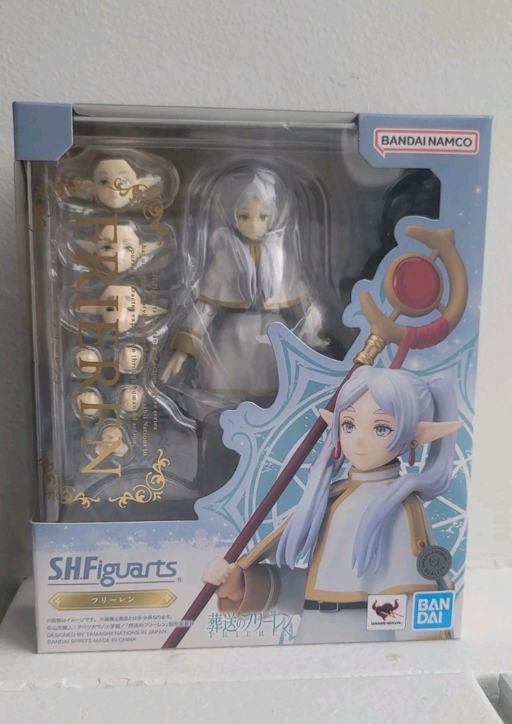 BANDAI S.H.Figuarts Frieren: Beyond Journey&rsquo;s End Frieren 140mm Action Figure