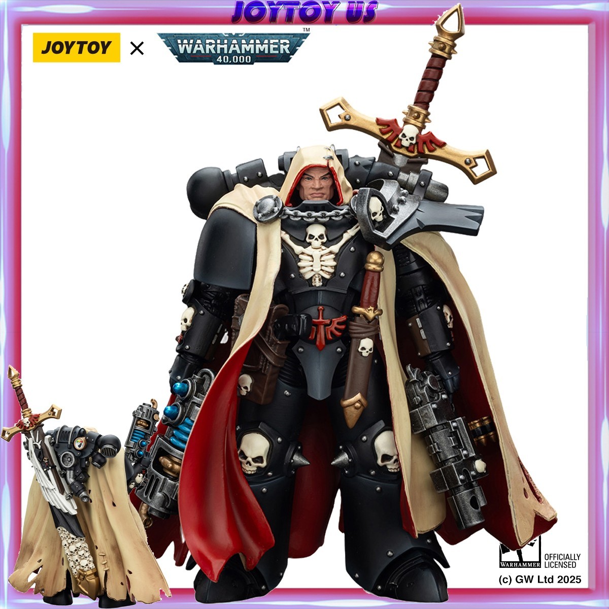 JOYTOY Warhammer 40k 1/18 Chaos Space Marines Cypher, Lord of the Fallen Model