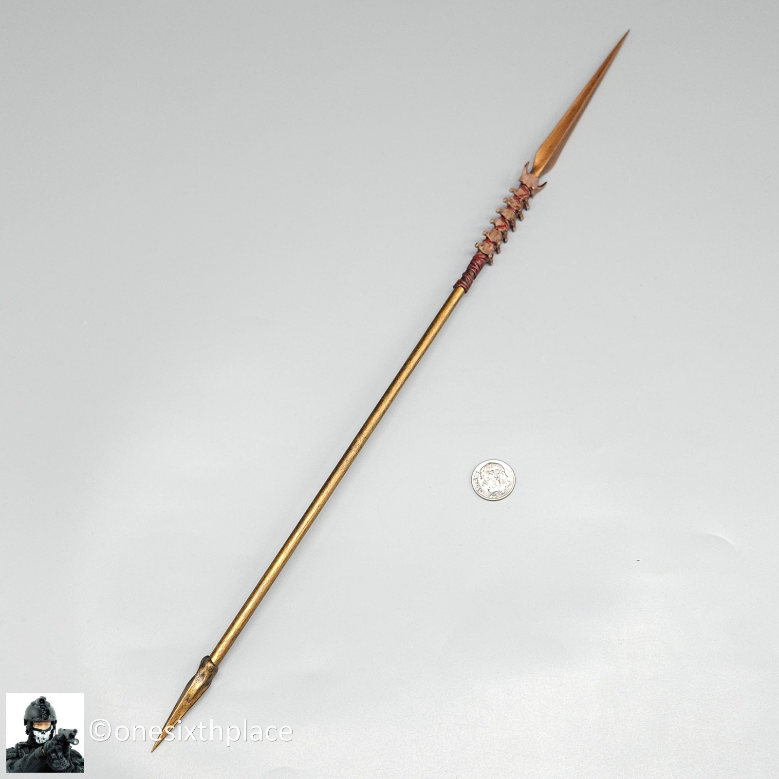 1:6 TBLeague PL2022-202A Female Hell’s Messenger Golden Spear for 12&Prime; Figures