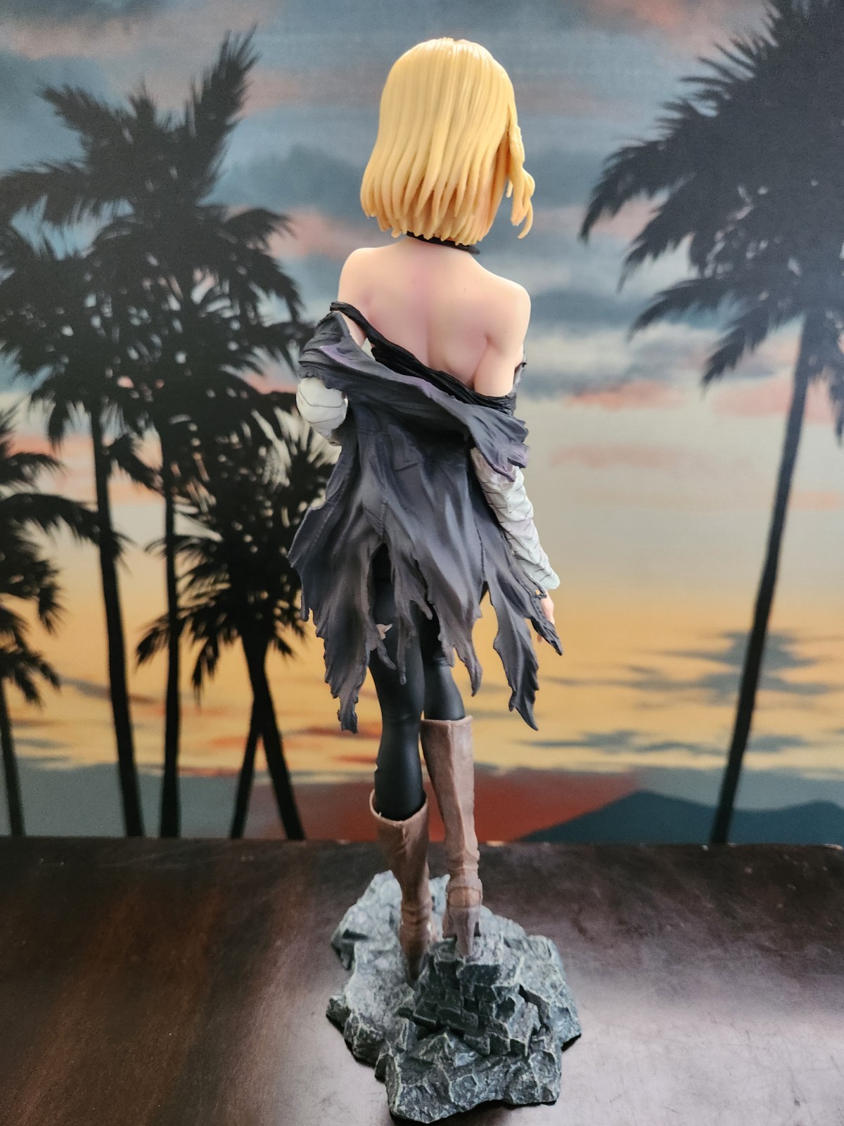 30cm Anime Figure Android 18 PVC Statue Action Model Collectible Decoration Gift
