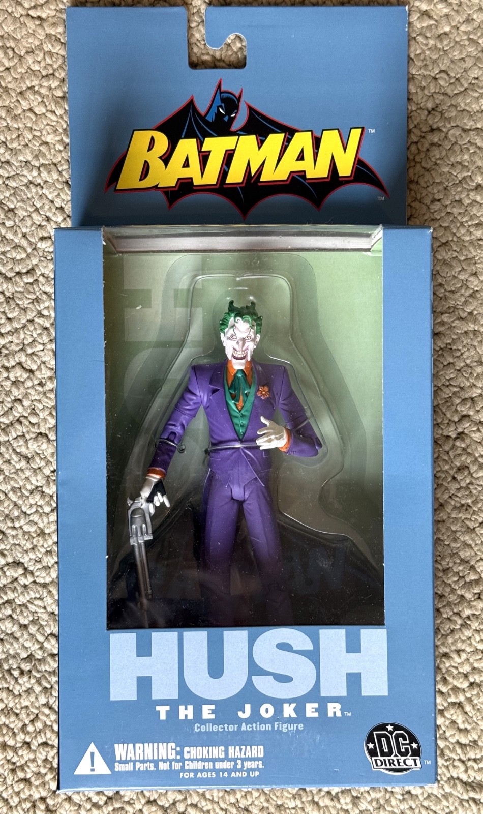 DC Direct BATMAN: HUSH Collector Figures – Complete Set Waves 1 & 2 Sealed, Mint