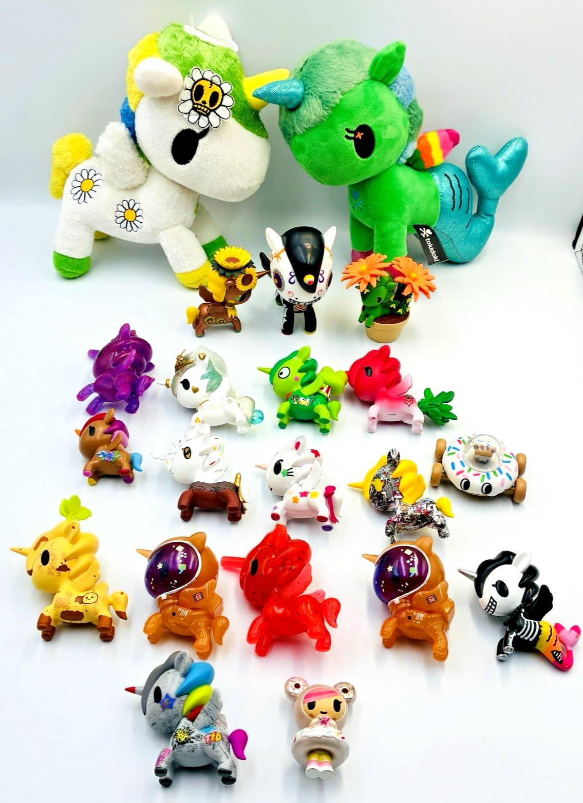 Tokidoki Unicorno Vinyl Figures & Plush Toys Lot of 21 Tokidokis