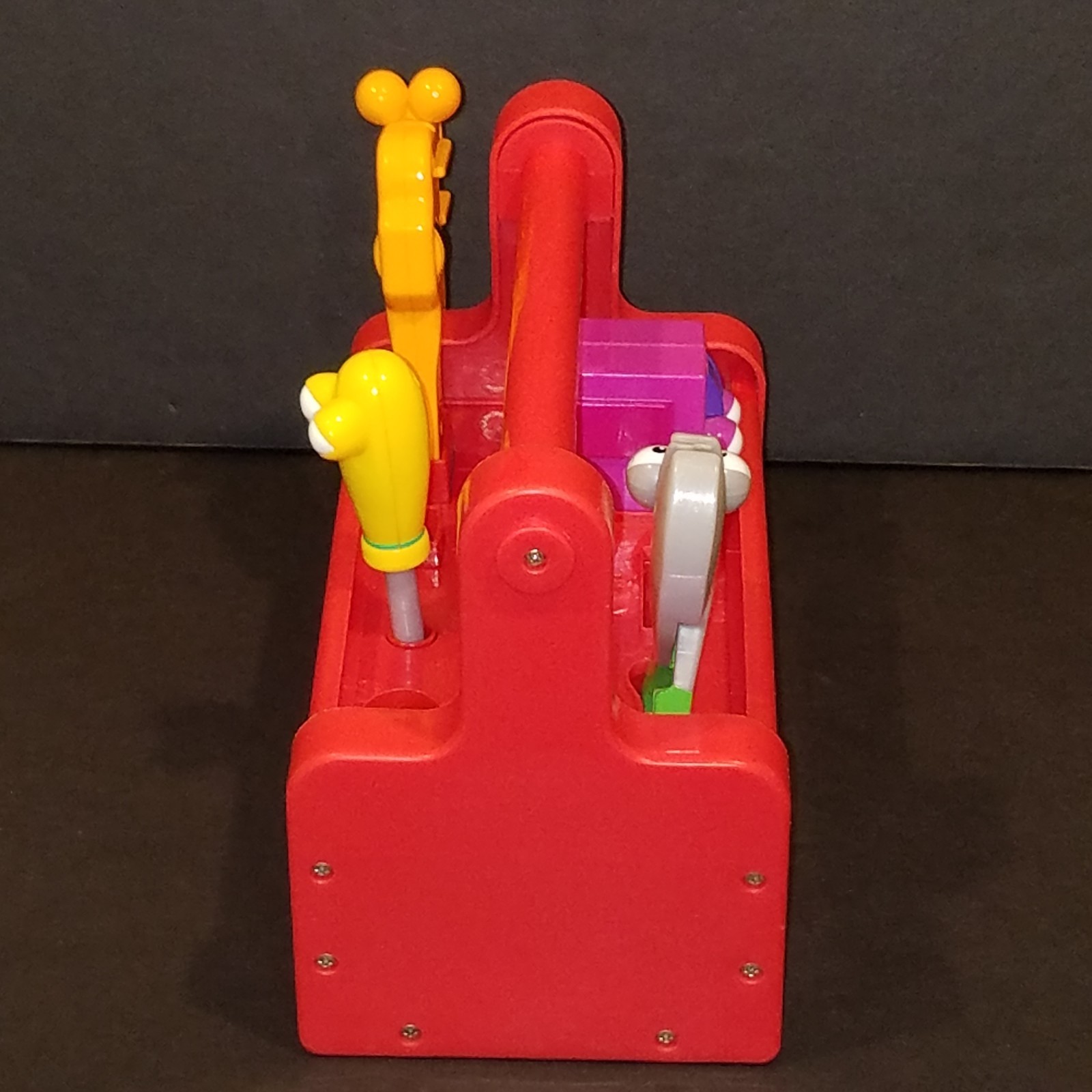 Handy Manny Talking Tool Box 4 Tools WORKS Musical Dancing Singing 2007 Vintage