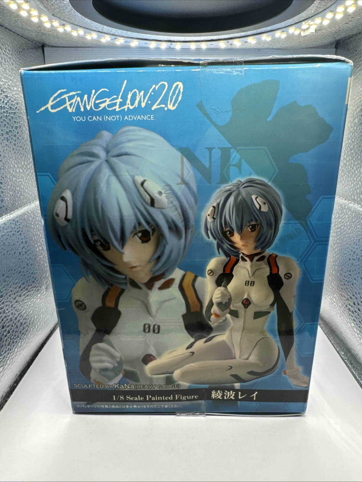 Rei Ayanami Statue (Fracture Version) Emotion Style// JPN Import// MIB //OOP
