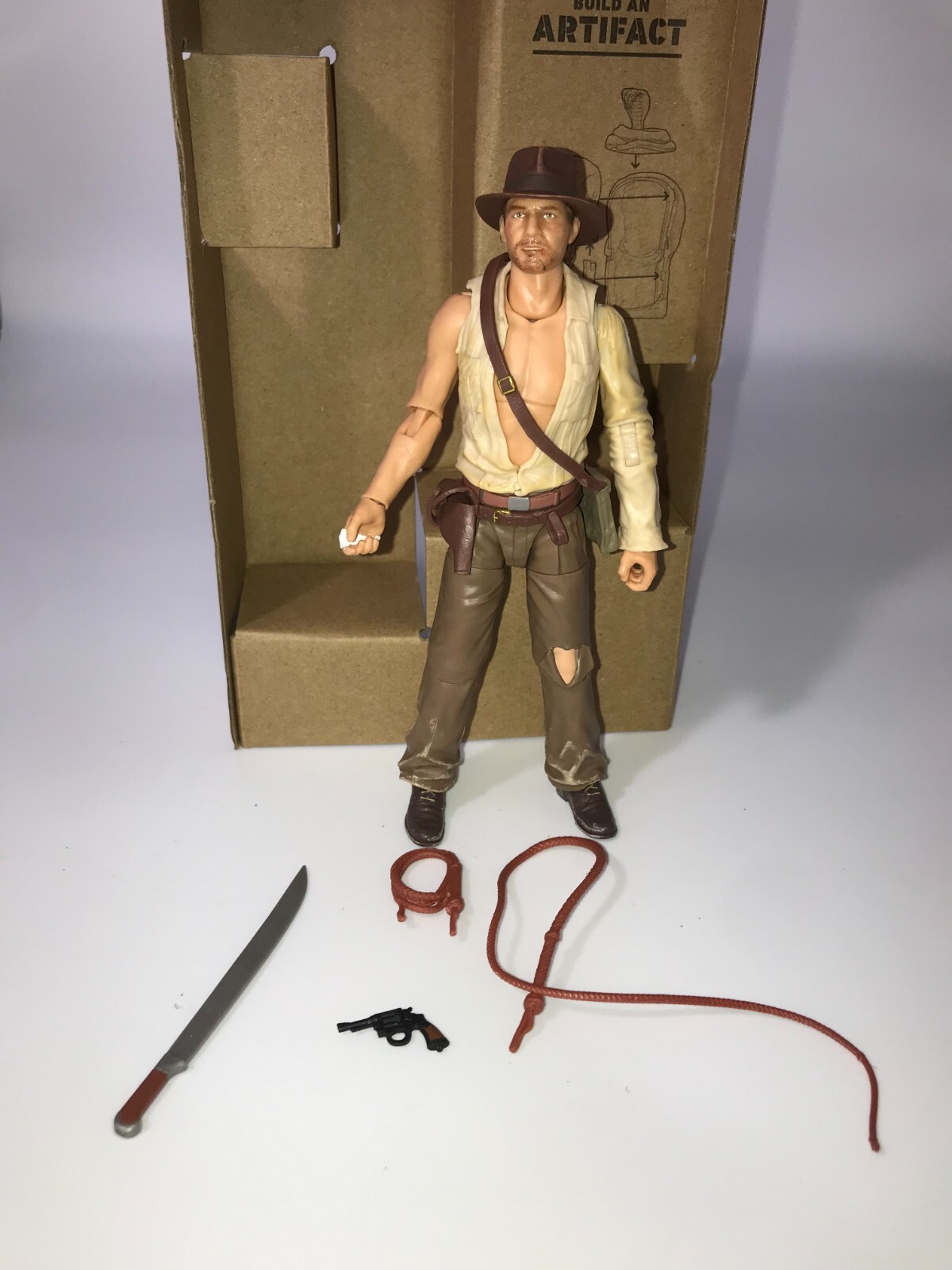 Indiana Jones and The Temple of Doom Indiana Jones 6&Prime; Figure LOOSE NO BAF PIECE