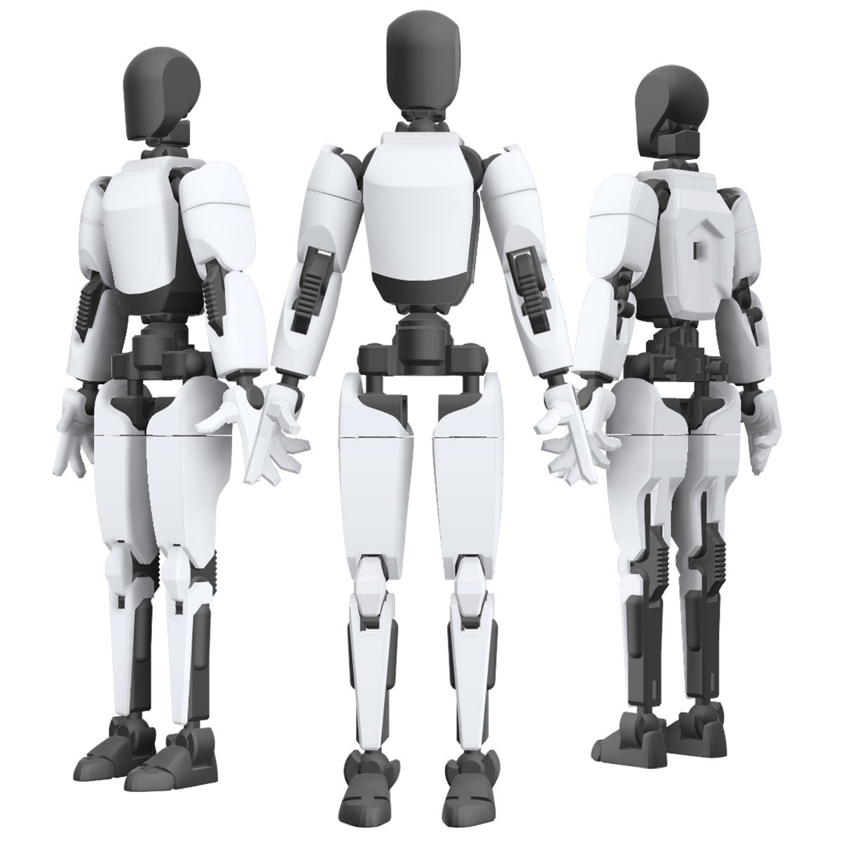 Dummy 13/T13 Futuristic Droid Articulated Action Figure