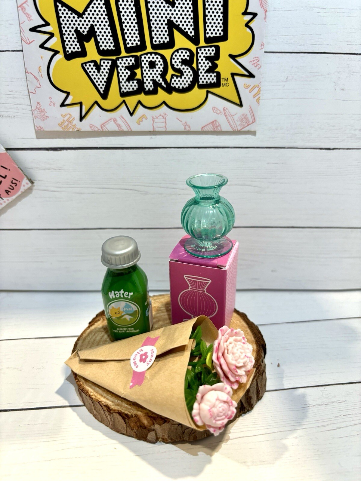 Miniverse Lifestyle HOME Series 1 Peonies.New Resin