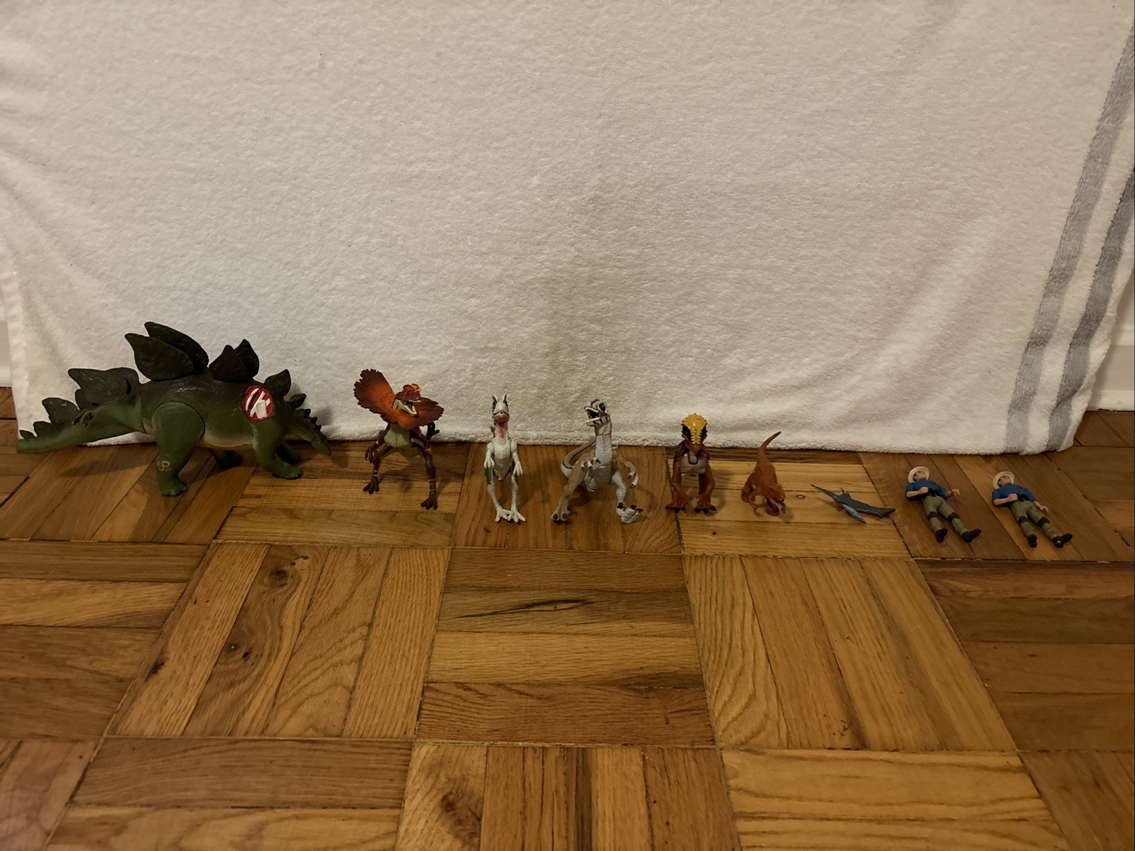 VTG Jurassic Park Action Figure/dinosaur Toy Lot Hasbro Kenner 90s Y2K FREE SHIP