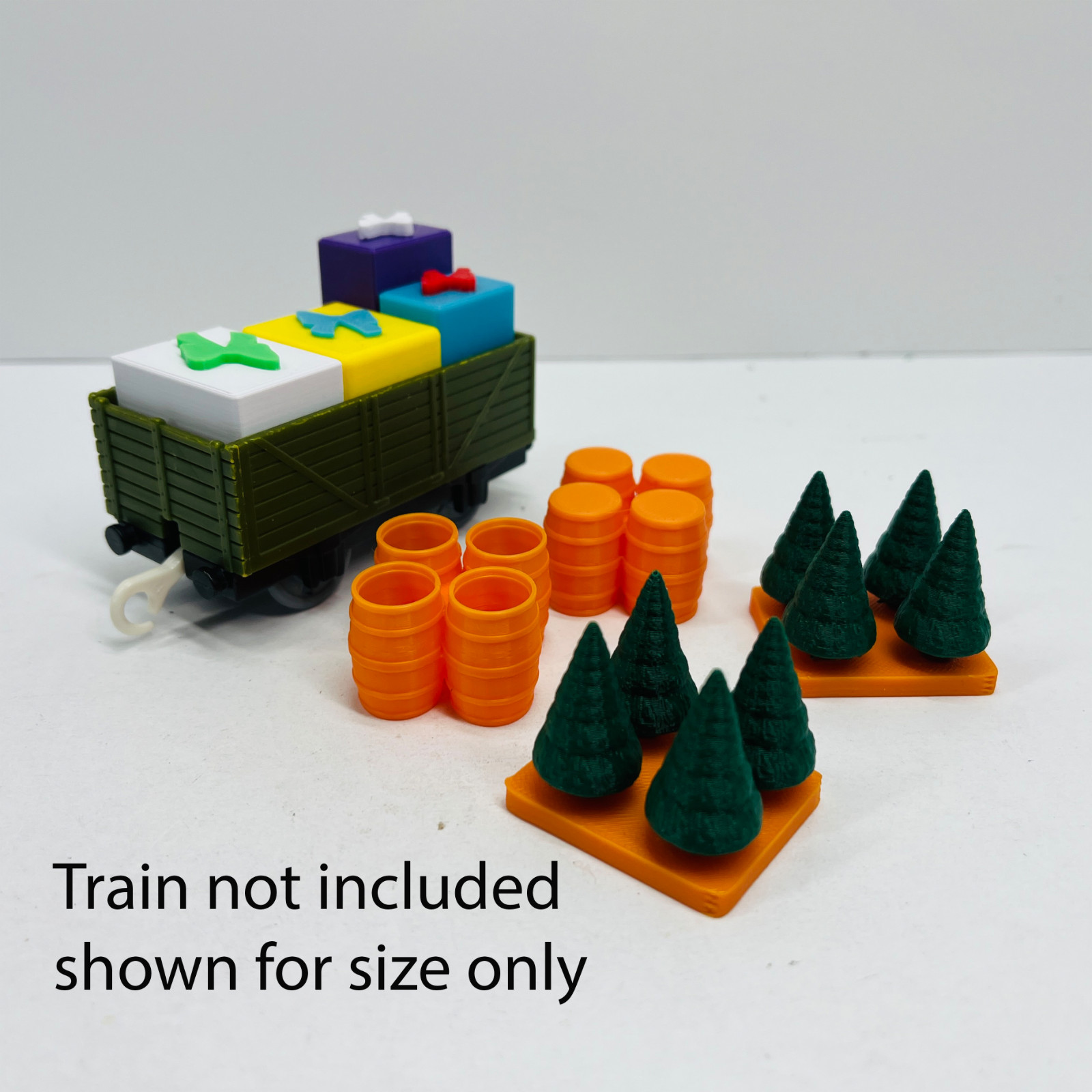 Thomas & Friends Trackmaster Troublesome Truck Train Custom Cargo #4 – Read