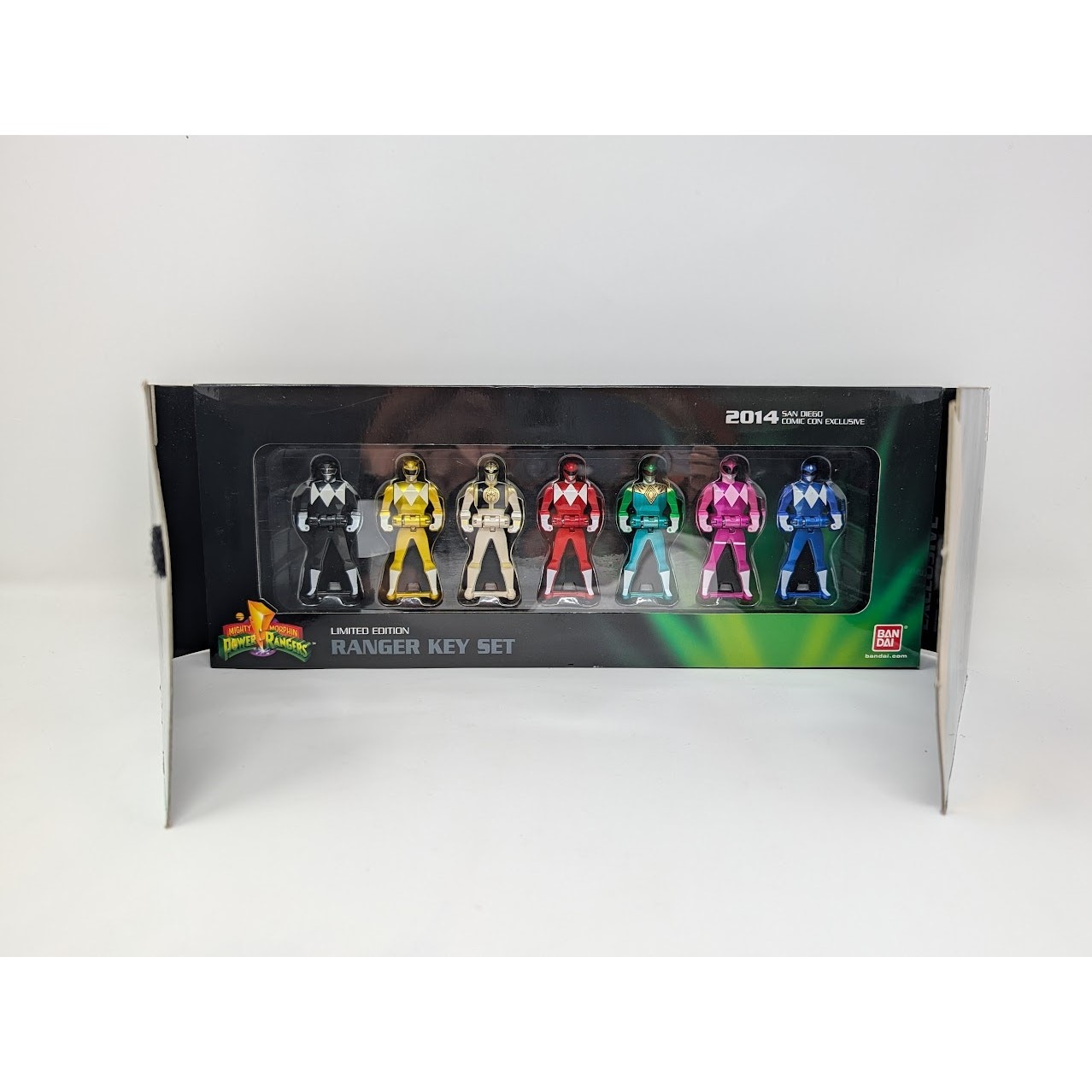 2014 SDCC Mighty Morphin Power Rangers Limited Edition Ranger Key Set Comic Con