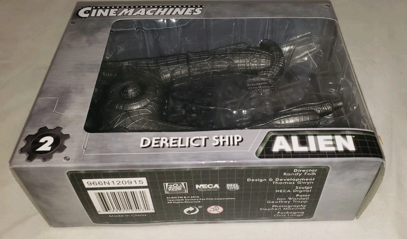 🔥 NECA Cinemachines Series 2 Alien DERELICT SHIP space vehicle MISB sealed NEW
