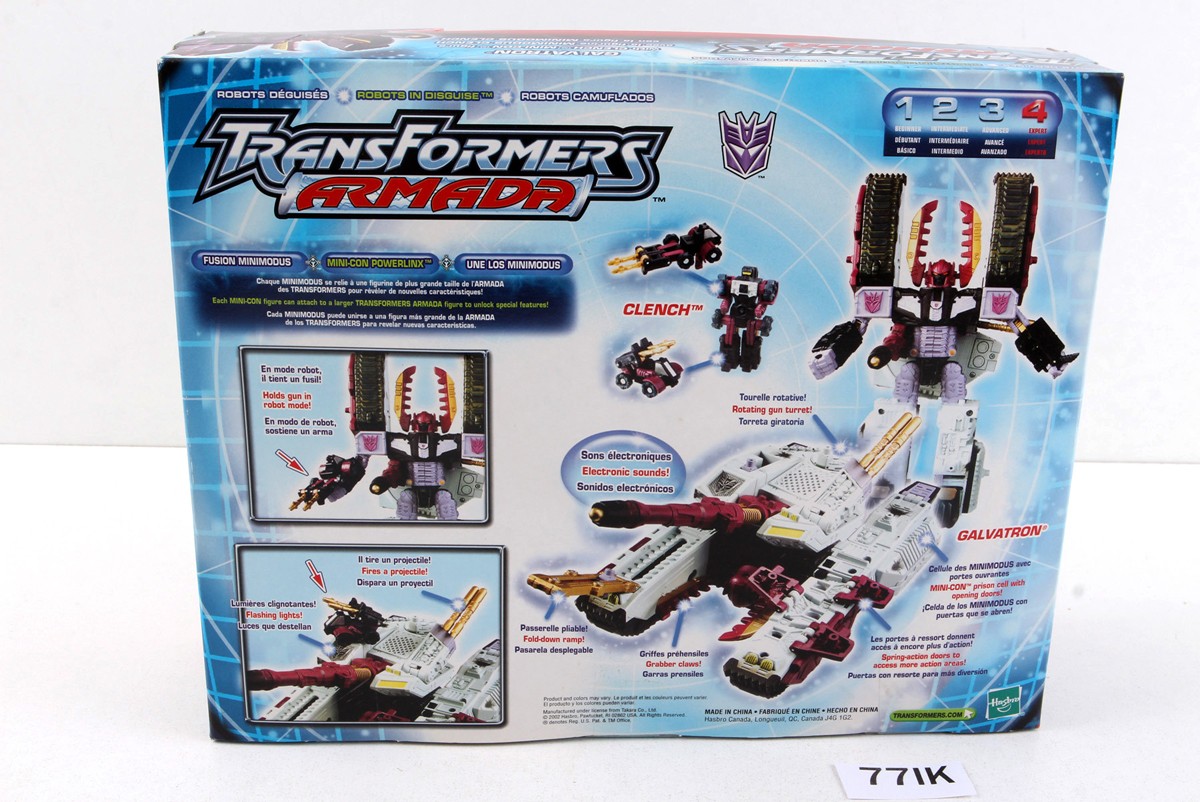 Transformers Armada Giga-Cons Galvatron Clench Sealed MISB MOSC