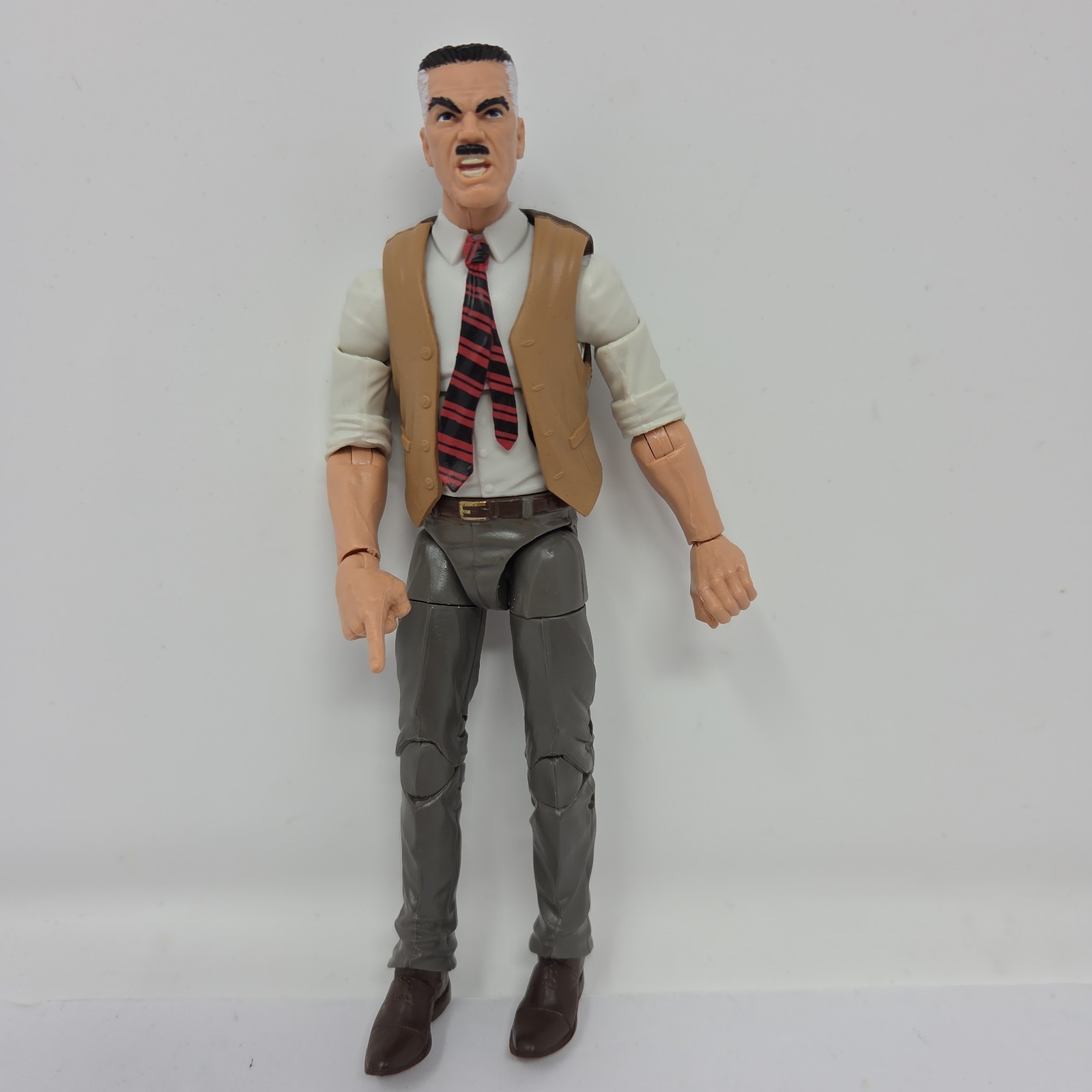 Hasbro Marvel Legends J. JONAH JAMESON (6&Prime; 1:12 Scale) Spider-Man Retro COMPLETE