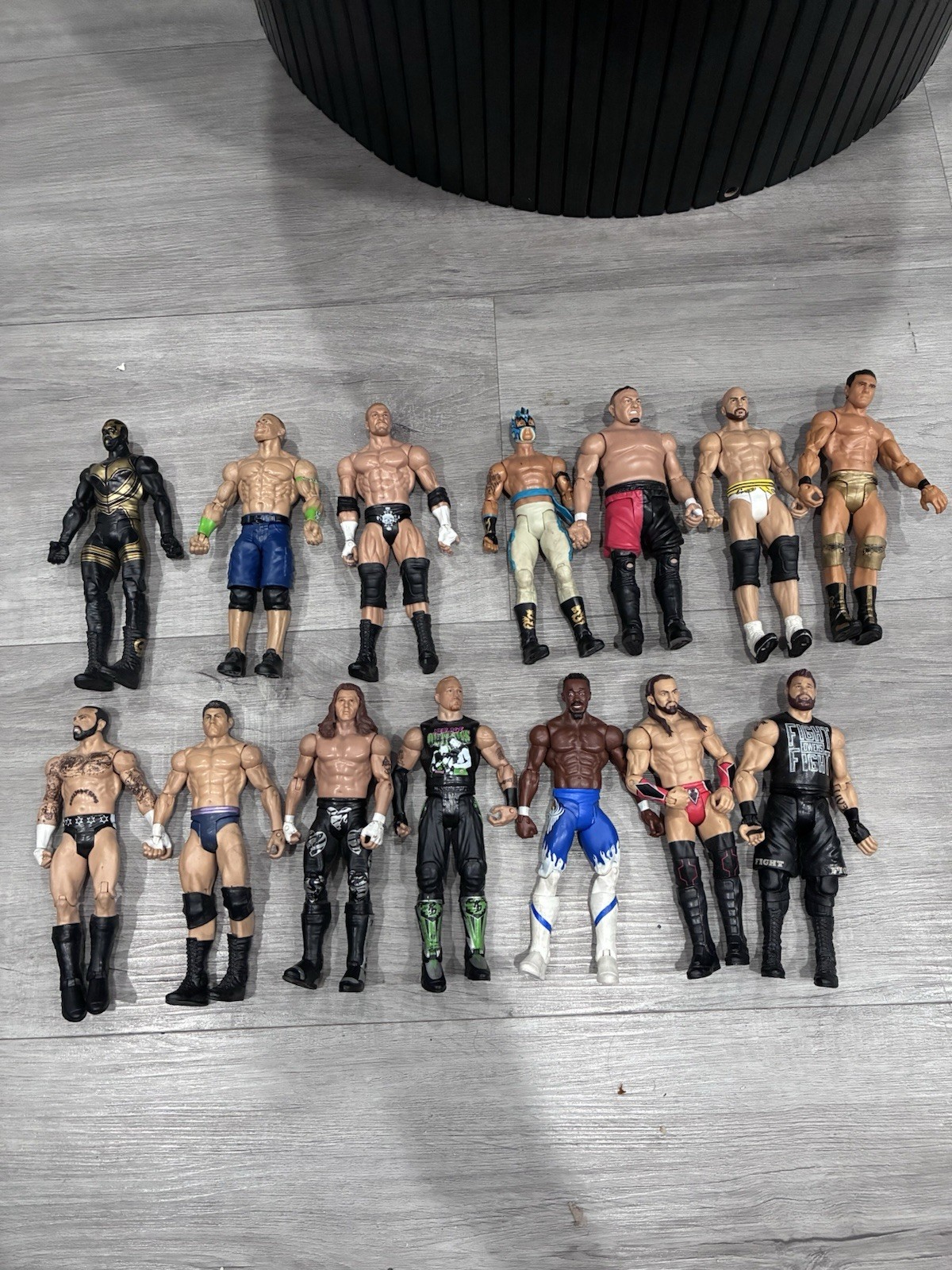 WWE Mattel Action Figures Lot Of 14- John Cena, Cm Punk, Rey Mysterio And More!!