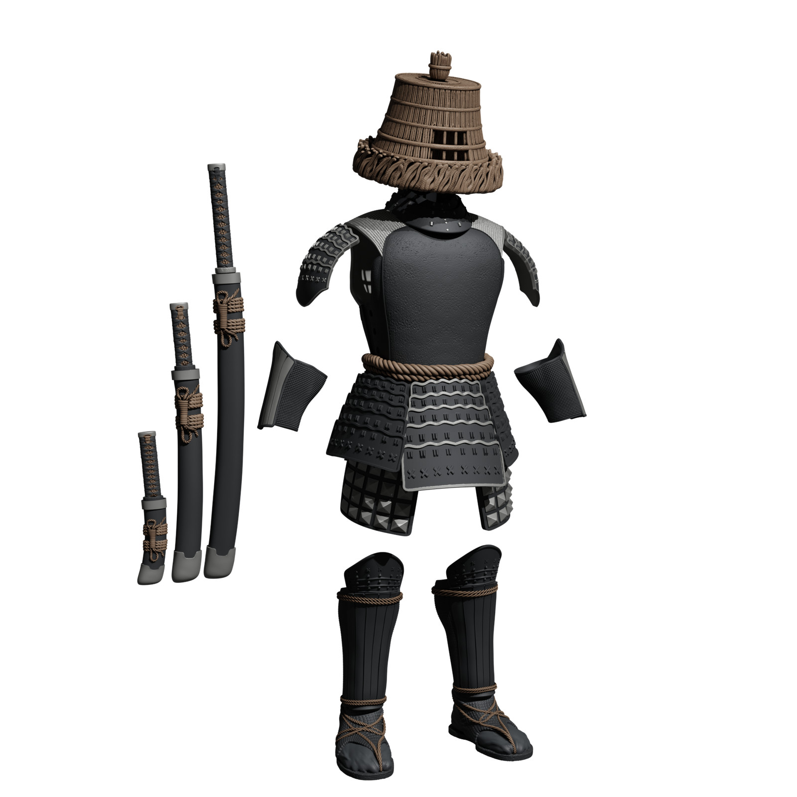 1/6 Scale Deluxe Armor Kit: Samurai