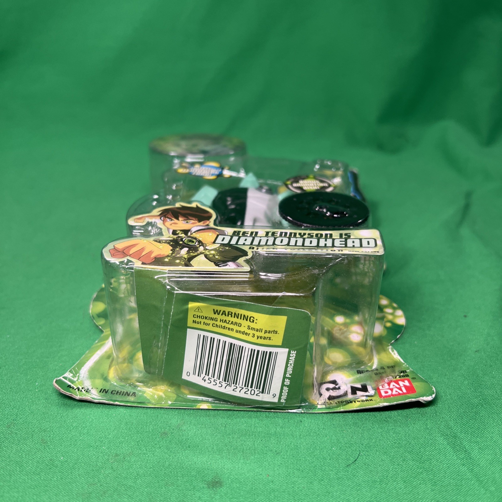Ben 10 Diamondhead Alien Action Figure Lenticular #27202 Bubble Loose